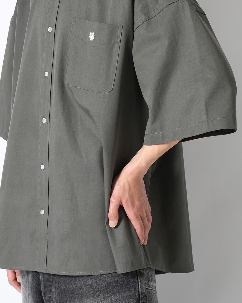S/S SHIRT -GRAY-