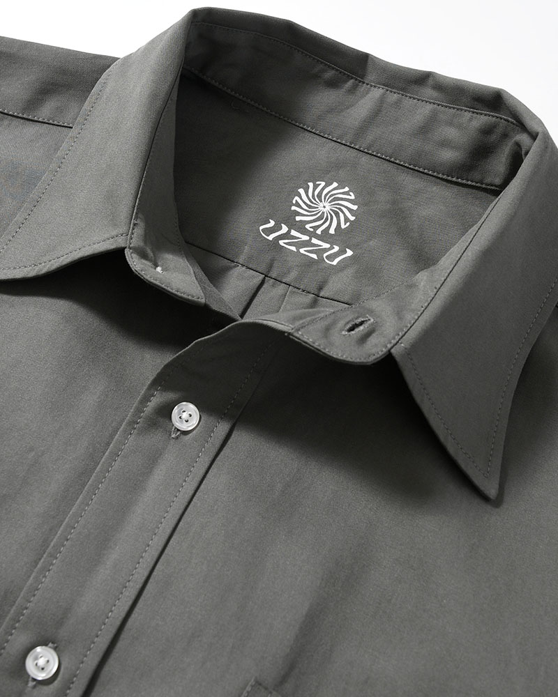 S/S SHIRT -GRAY-