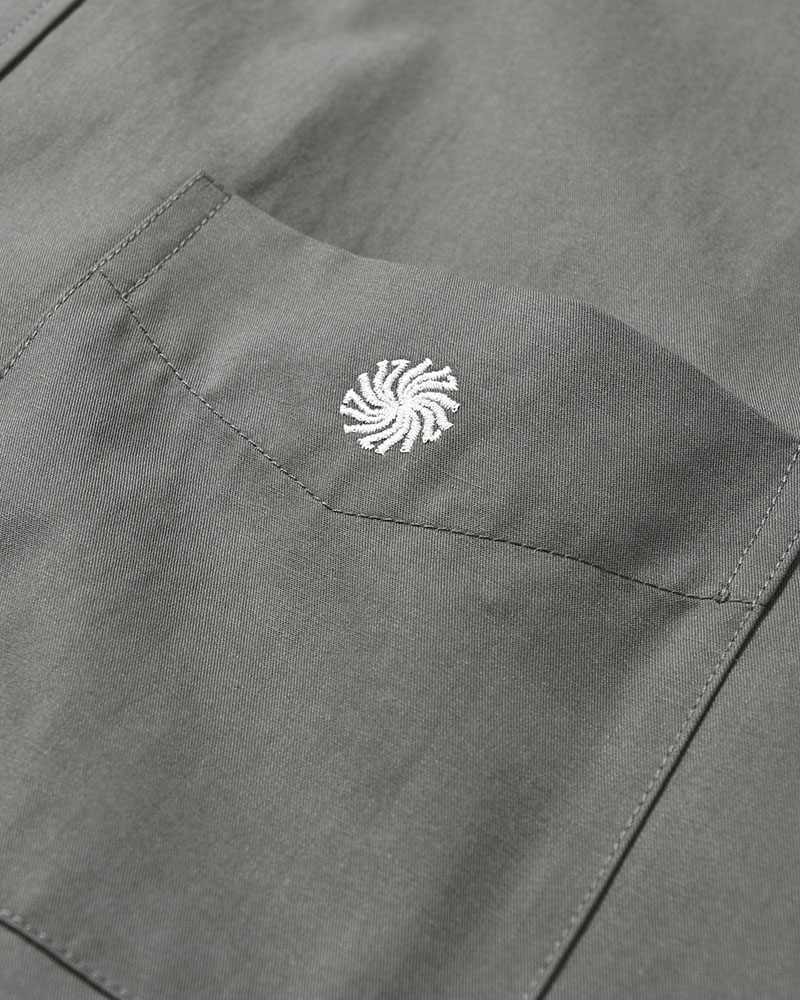 S/S SHIRT -GRAY-