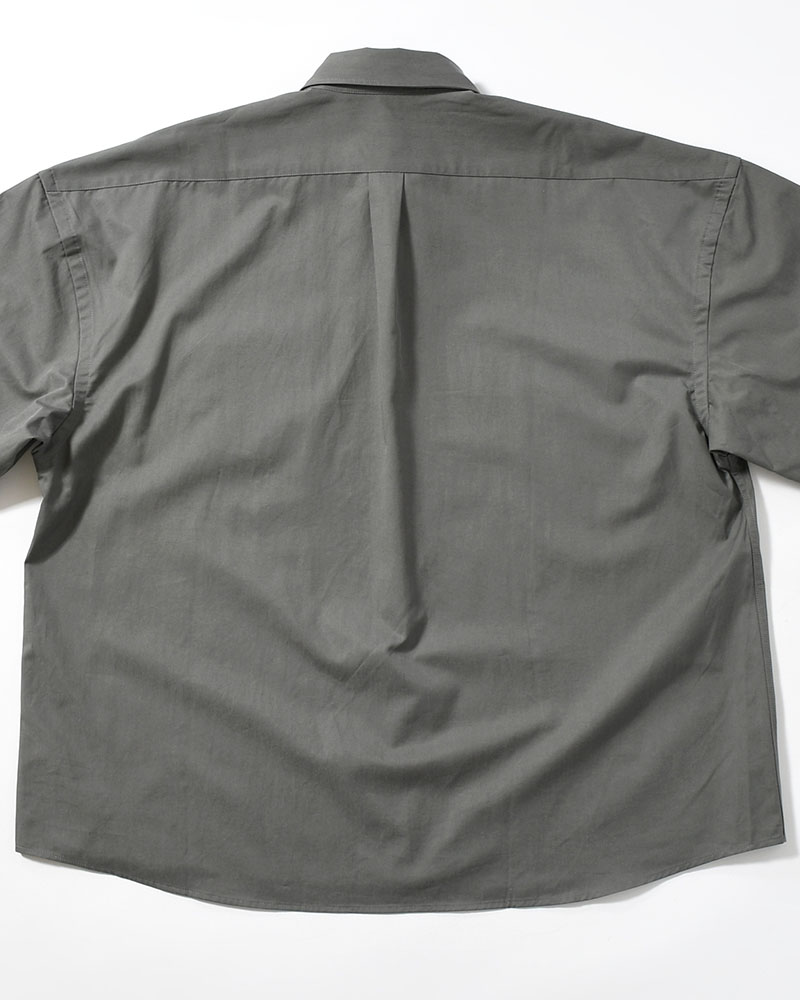 S/S SHIRT -GRAY-