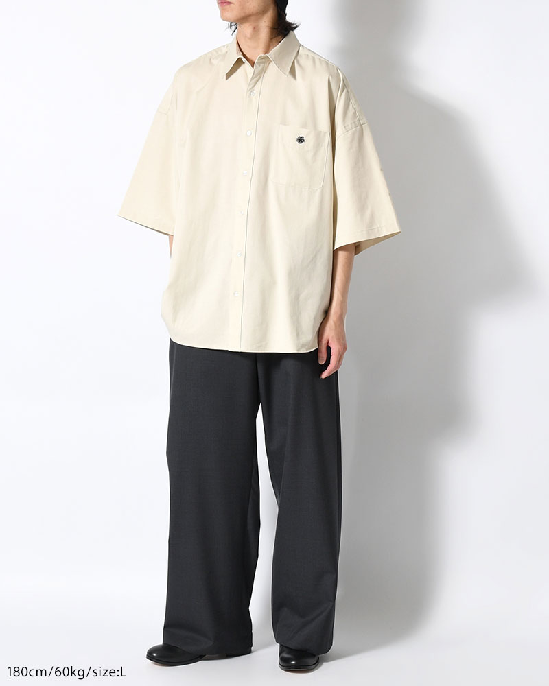 S/S SHIRT -OFF WHITE-