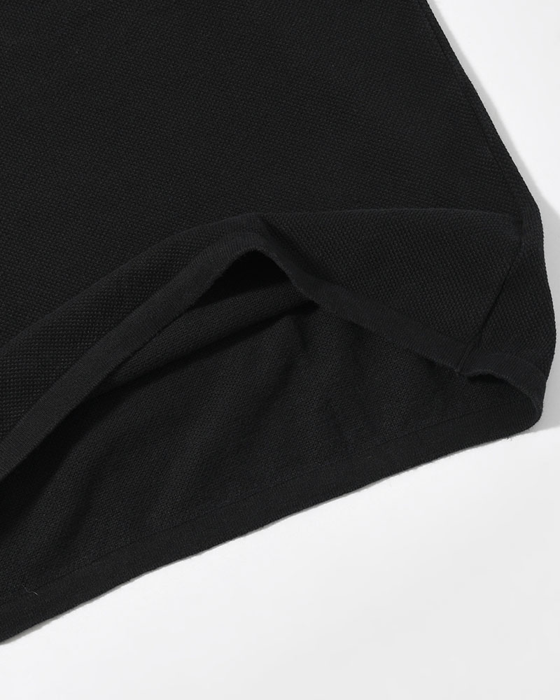 POLO S/S SHIRT -BLACK-