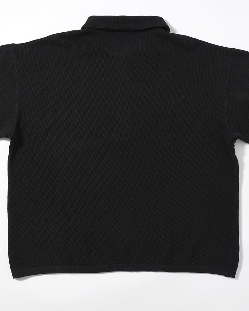 POLO S/S SHIRT -BLACK-