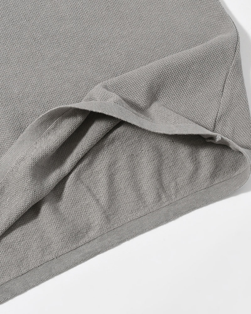 POLO S/S SHIRT -GRAY-