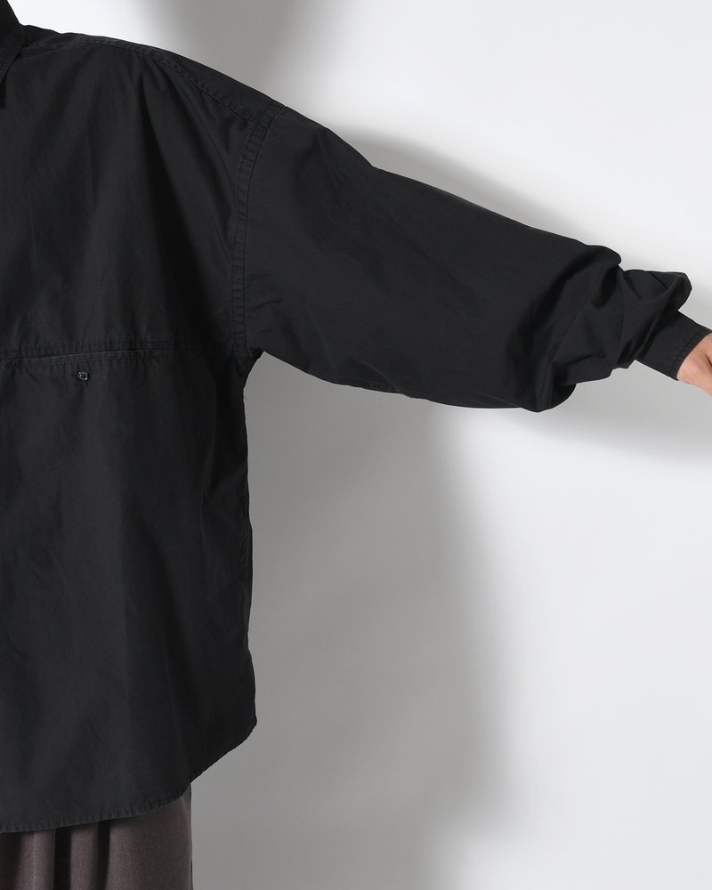 L/S SHIRT -BLACK-