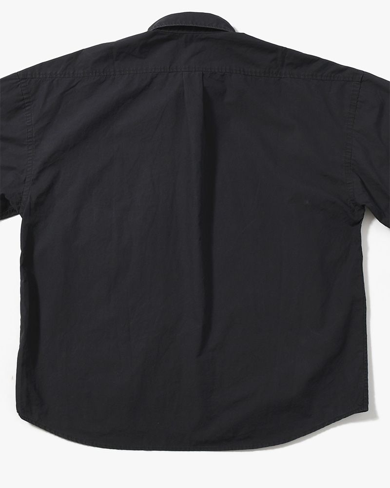 L/S SHIRT -BLACK-