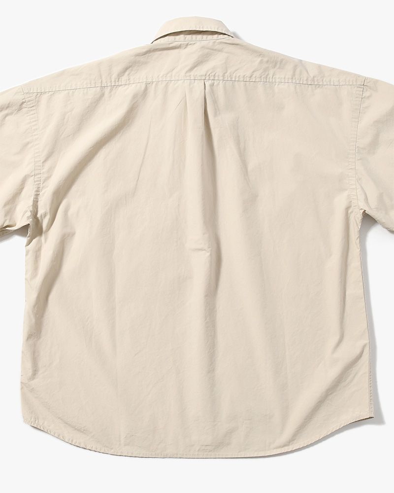 L/S SHIRT -BEIGE-