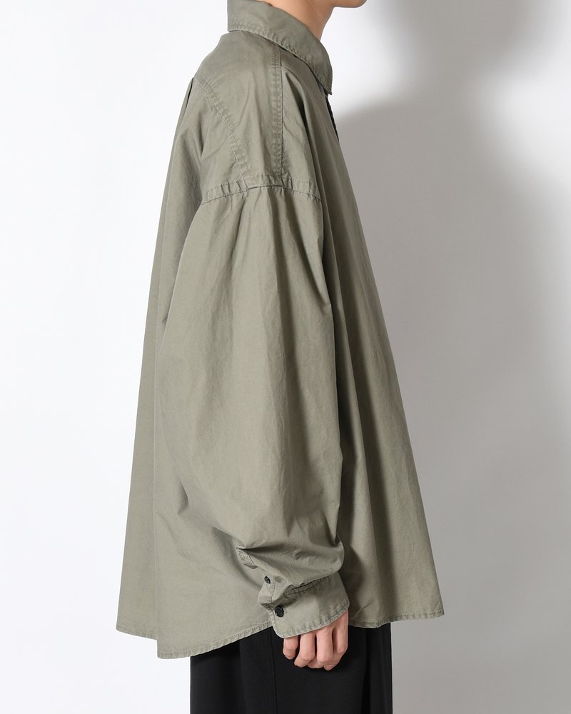 L/S SHIRT -KHAKI-