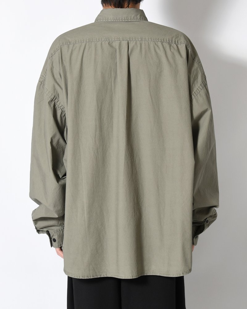 L/S SHIRT -KHAKI-