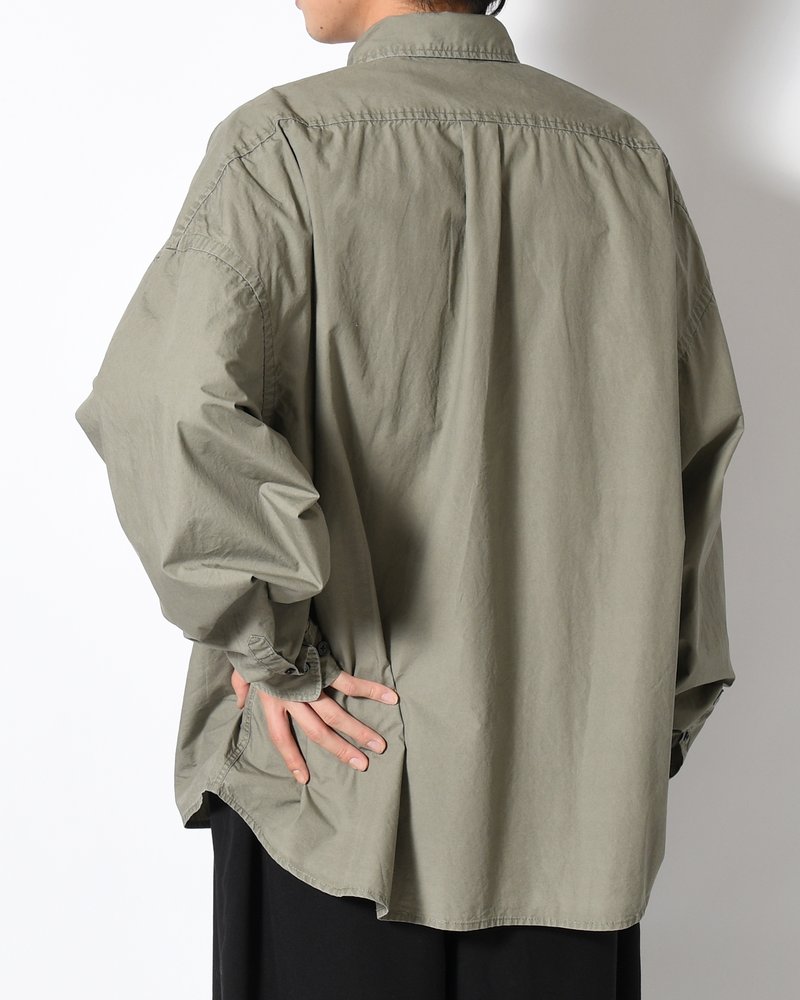 L/S SHIRT -KHAKI-