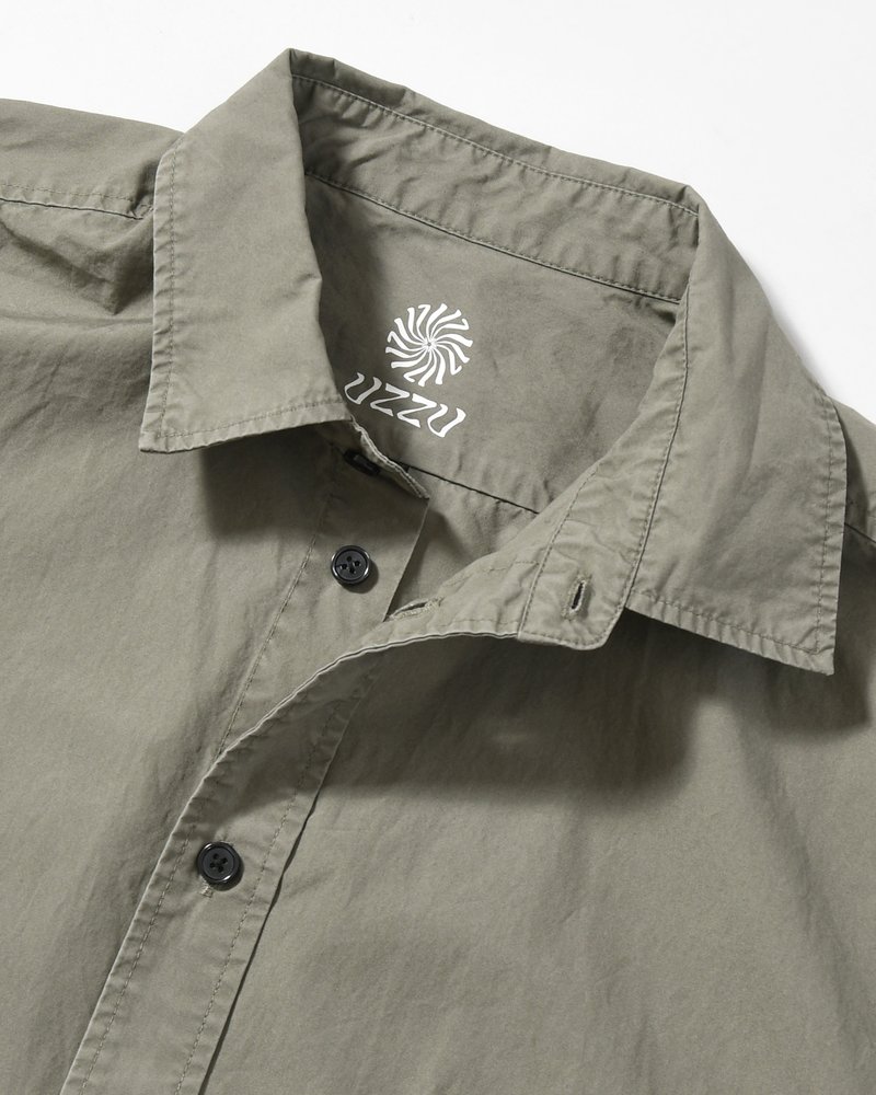 L/S SHIRT -KHAKI-