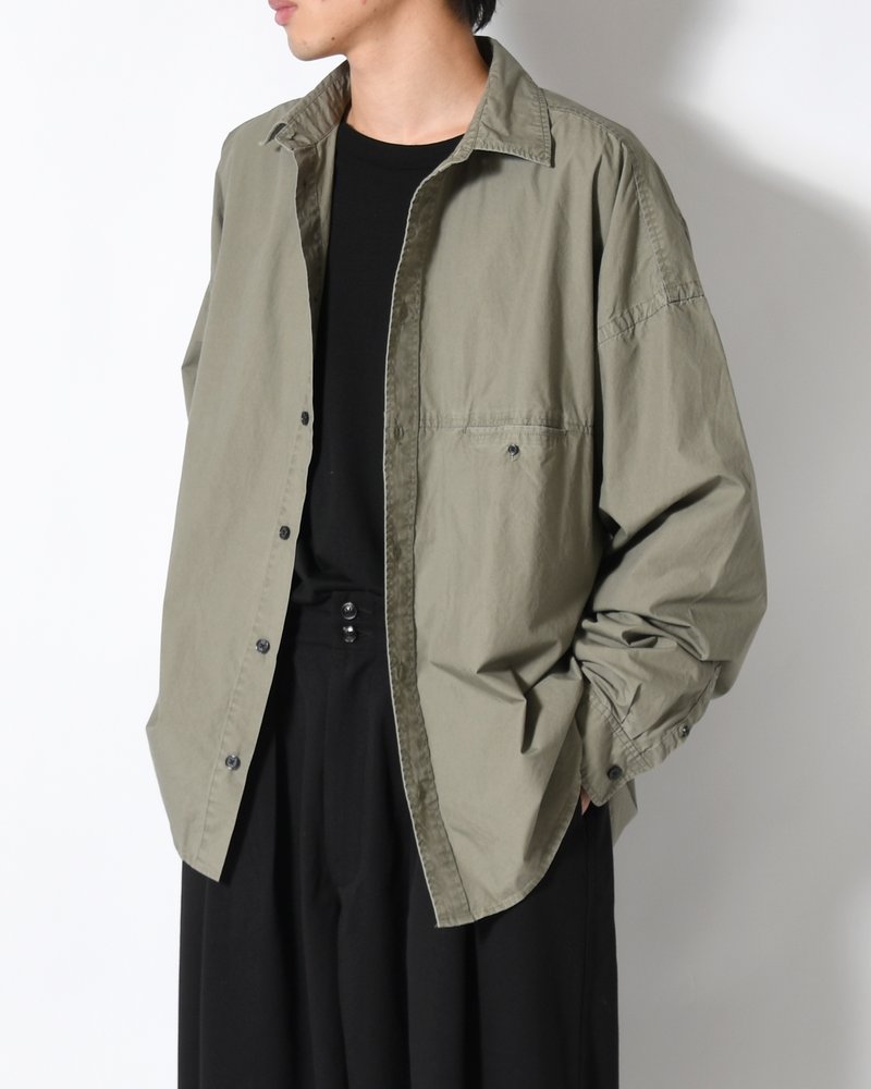 L/S SHIRT -KHAKI-