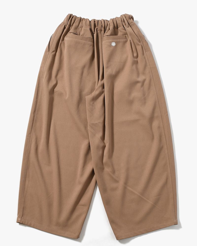 WIDE SLACKS -BEIGE-