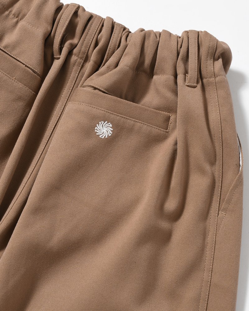 WIDE SLACKS -BEIGE-