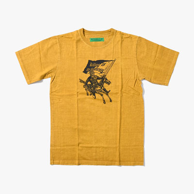 T-SHIRT 8 -MUSTARD-