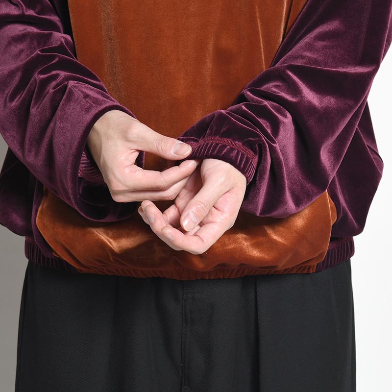 VELOUR MOCKNECK -2.COLOR-