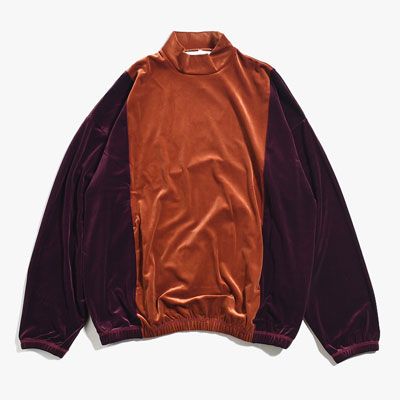 VELOUR MOCKNECK -2.COLOR-