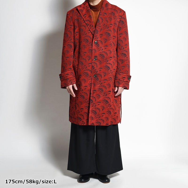 FAR EAST AG COAT -DARK RED-