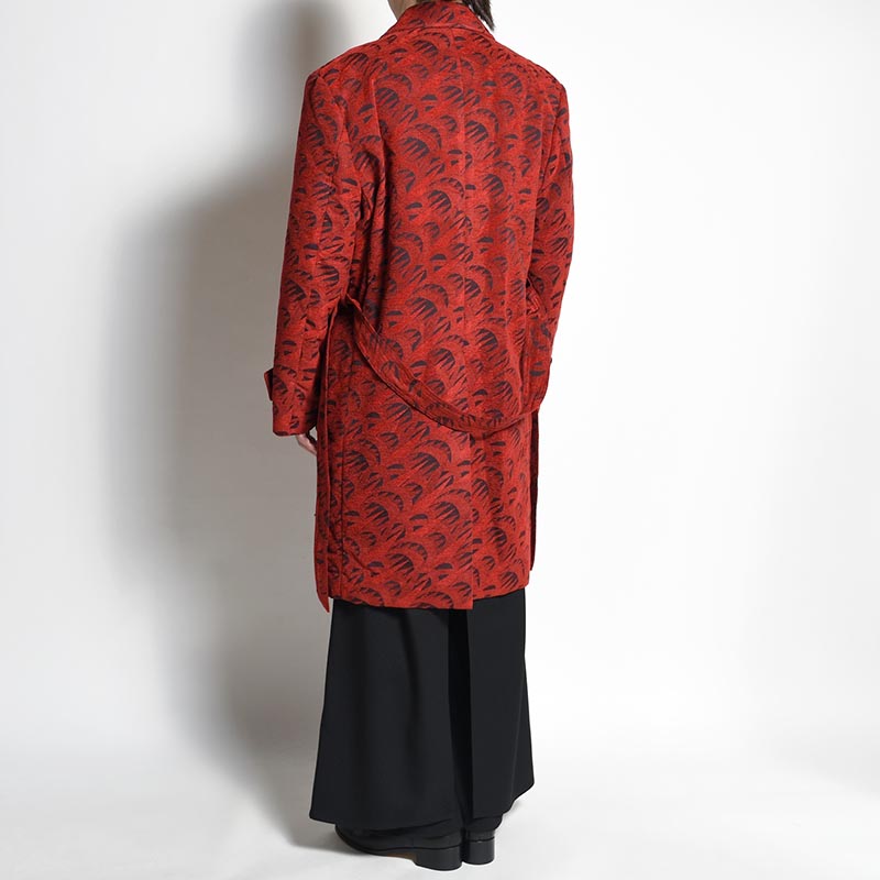 FAR EAST AG COAT -DARK RED-