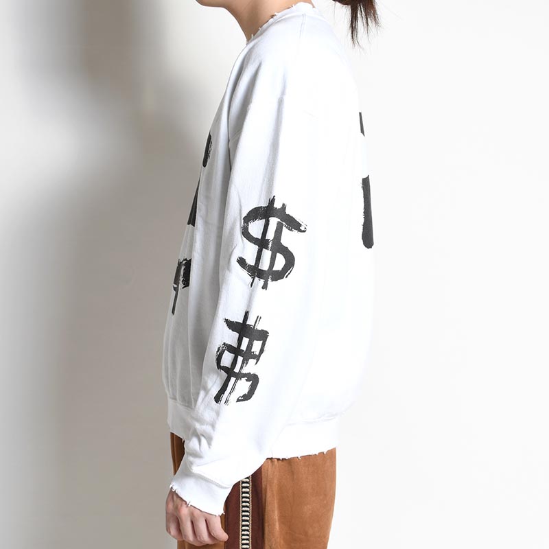 VINTAGE SWEATSHIRT "$ 弗 $" -3.COLOR-