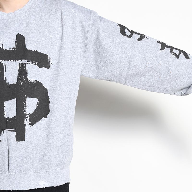 VINTAGE SWEATSHIRT "$ 弗 $" -3.COLOR-