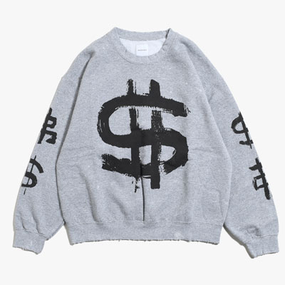 VINTAGE SWEATSHIRT "$ 弗 $" -3.COLOR-