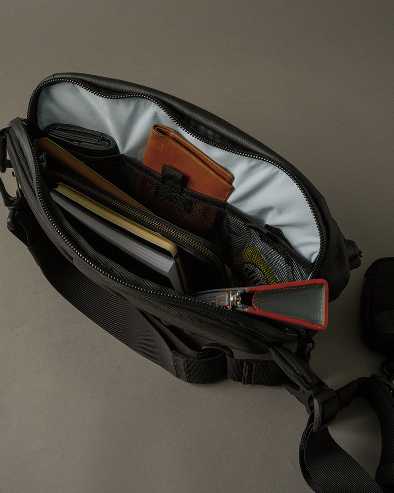 Adjust sling multi bag -BLACK-