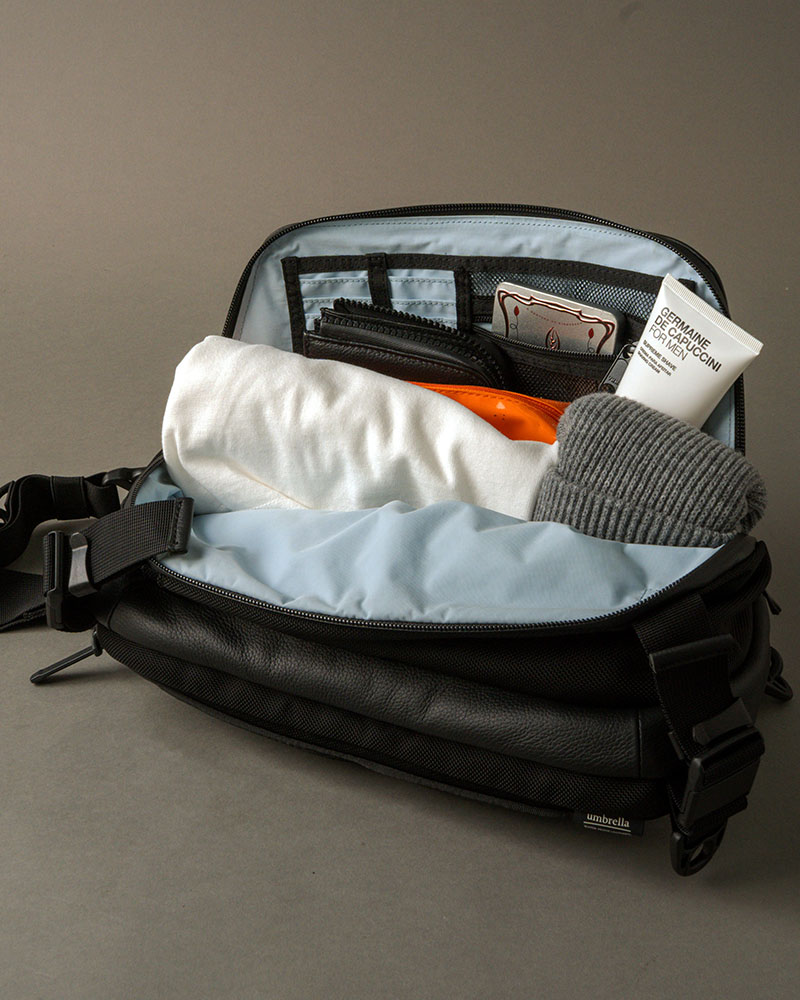 Adjust sling multi bag -BLACK-