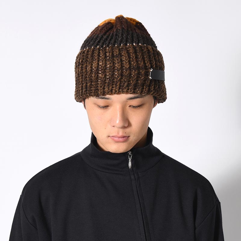 HAND WOVEN COLLECTiON col:BROWN MIX -4.COLOR-