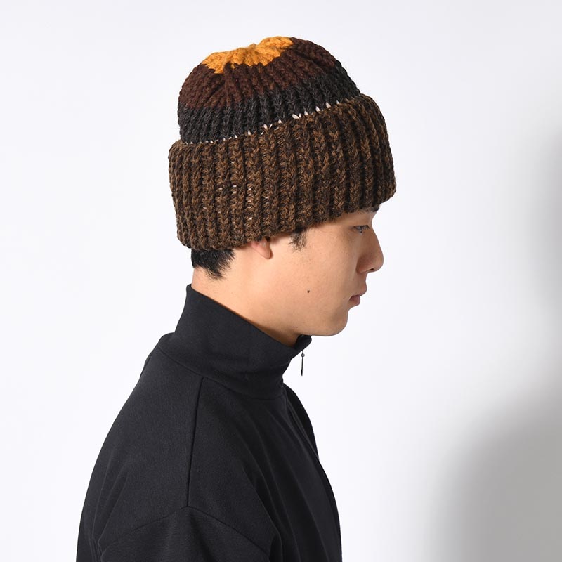 HAND WOVEN COLLECTiON col:BROWN MIX -4.COLOR-