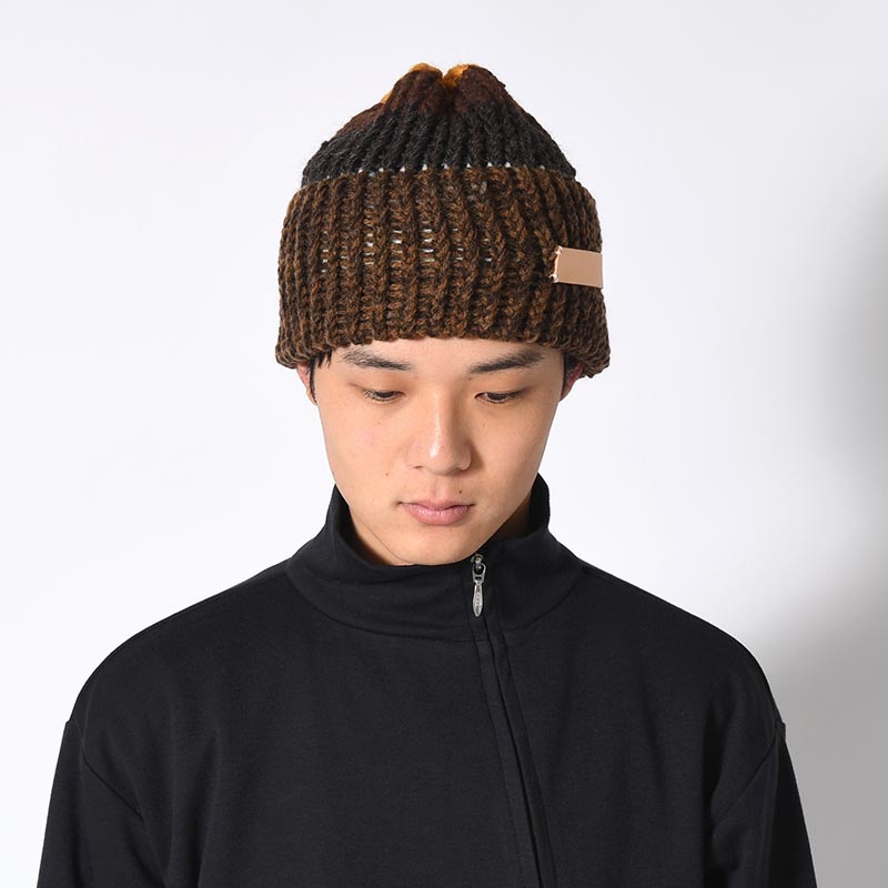 HAND WOVEN COLLECTiON col:BROWN MIX -4.COLOR-