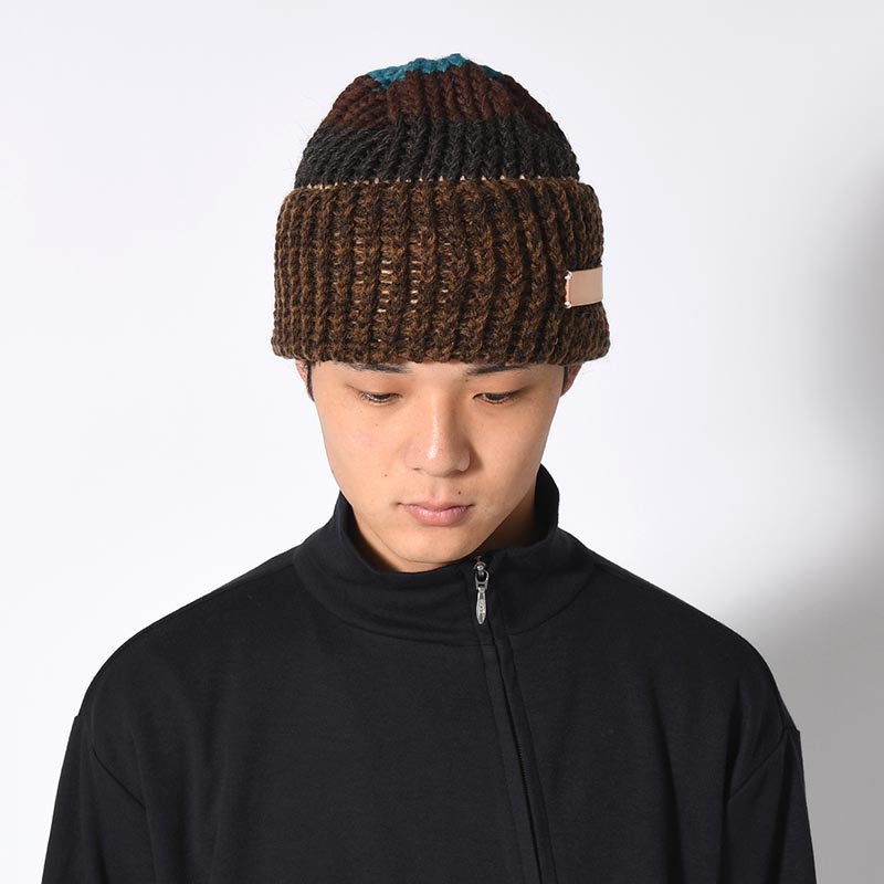 HAND WOVEN COLLECTiON col:BROWN MIX -4.COLOR-