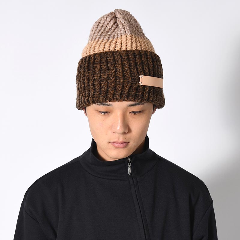 HAND WOVEN COLLECTiON col:BROWN MIX -4.COLOR-