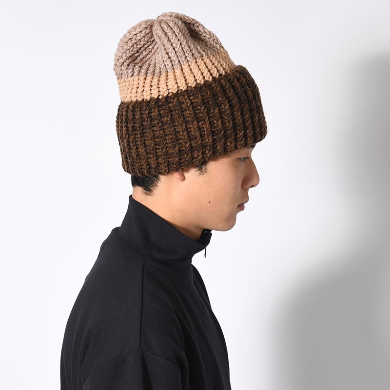 HAND WOVEN COLLECTiON col:BROWN MIX -4.COLOR-