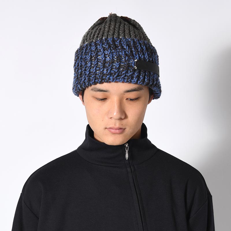 HAND WOVEN COLLECTiON col:BLUE MIX -5.COLOR-