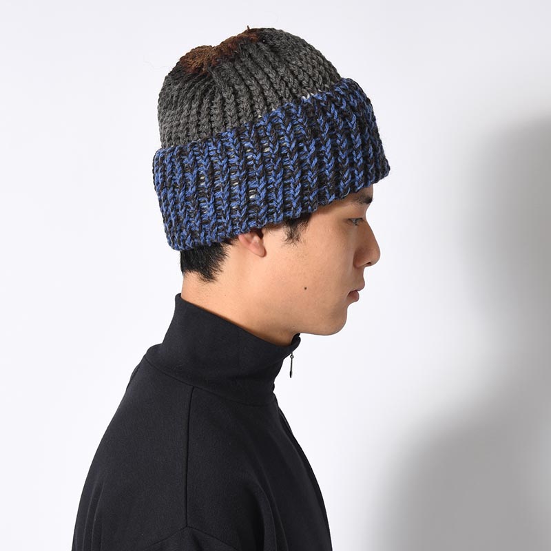 HAND WOVEN COLLECTiON col:BLUE MIX -5.COLOR-