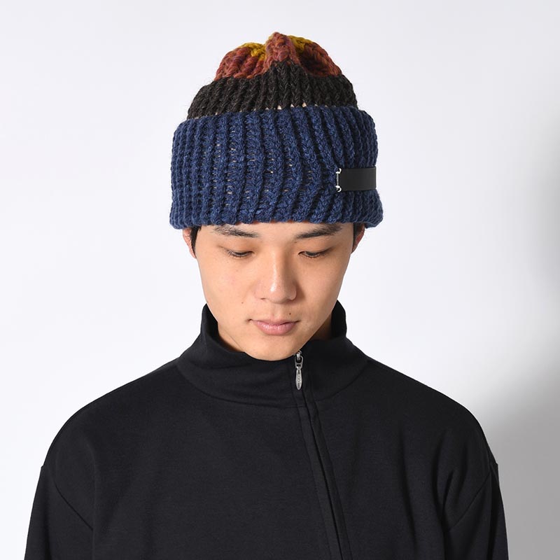 HAND WOVEN COLLECTiON col:BLUE MIX -5.COLOR-