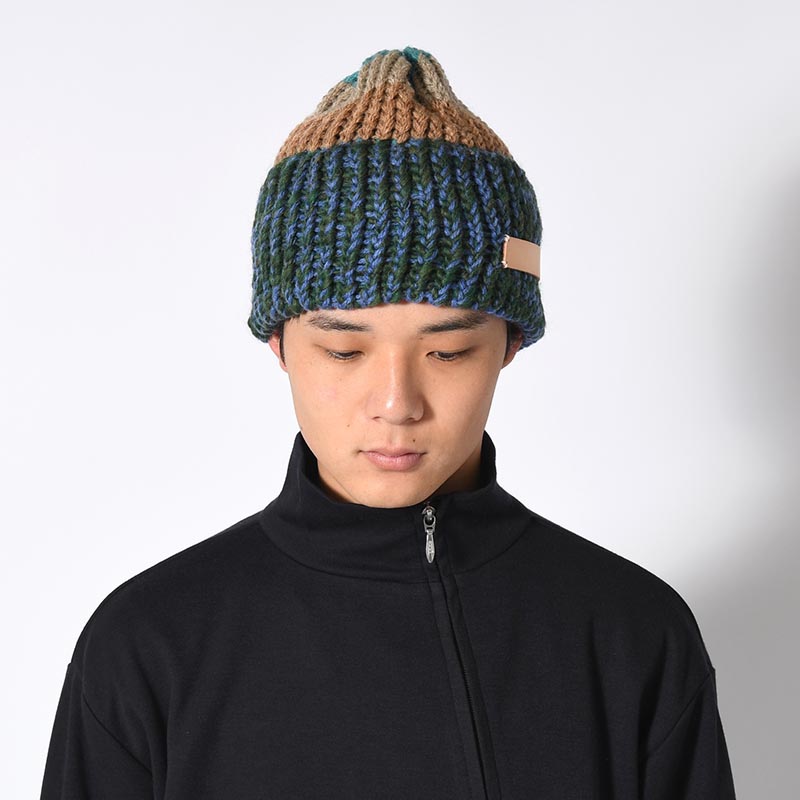 HAND WOVEN COLLECTiON col:BLUE MIX -5.COLOR-