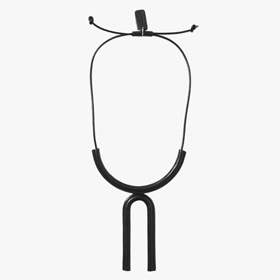 NECKTURE."U" -BLACK-