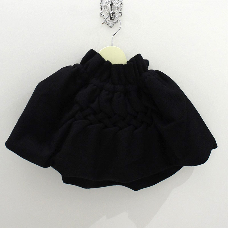 SCRUNCHIE SNOOD -BLACK- | IN ONLINE STORE