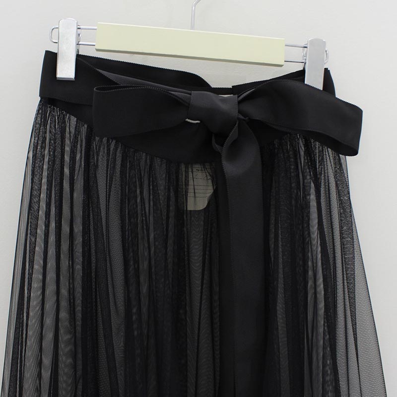 SHUMAI TULLE SK -BLACK-