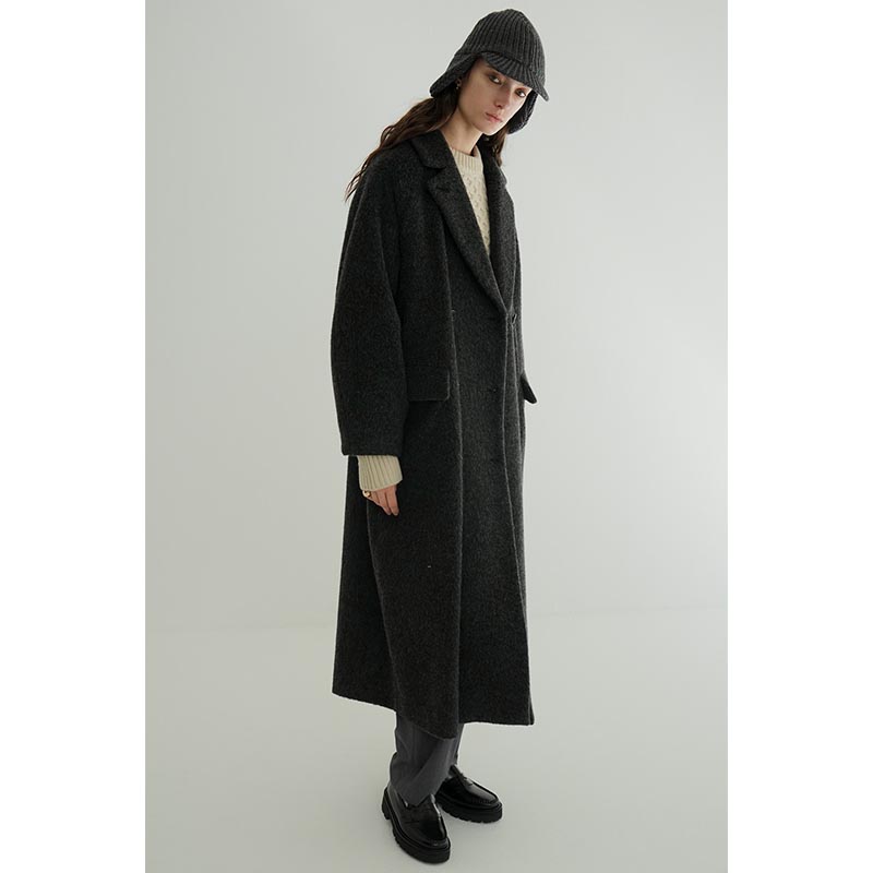 CLANE(クラネ) DOUBLE WOOL LONG COAT ガクガク ダブルウールロングコート 17101-0052