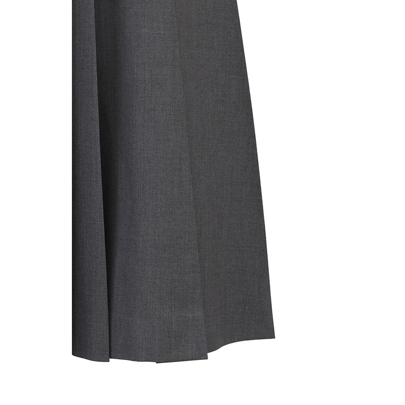 WIDE PLEATS LONG SKIRT -2.COLOR-