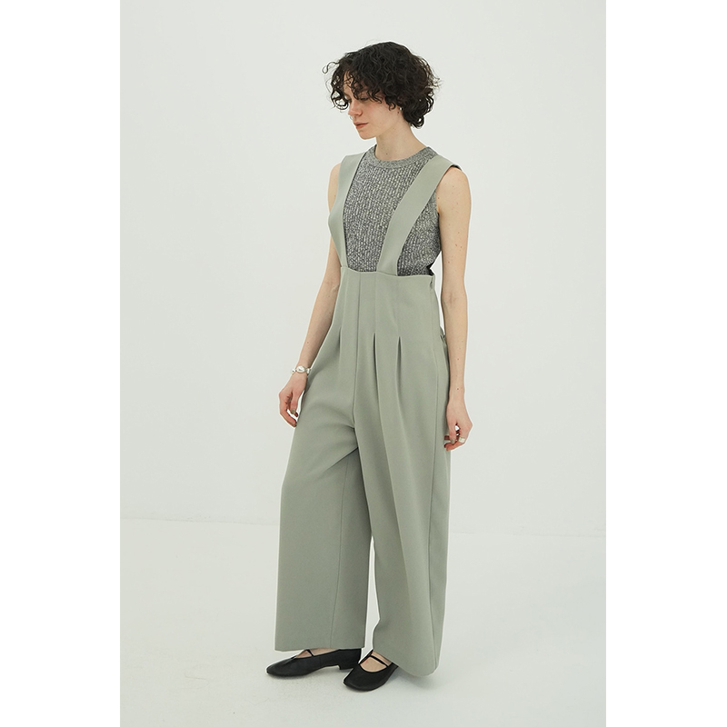 W FACE HOLE KNIT TOPS -2.COLOR-