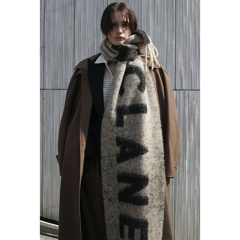BULKY LINE STAIN COAT -2.COLOR-