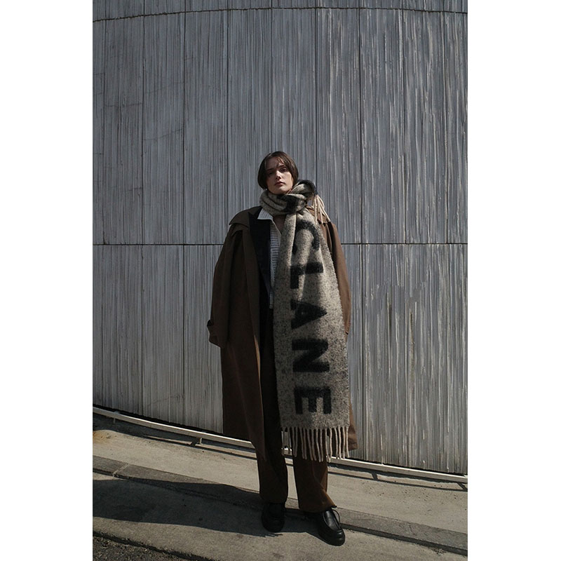 BULKY LINE STAIN COAT -2.COLOR-