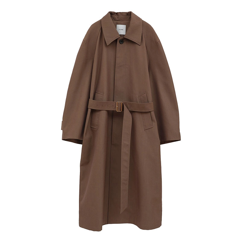 BULKY LINE STAIN COAT -2.COLOR-