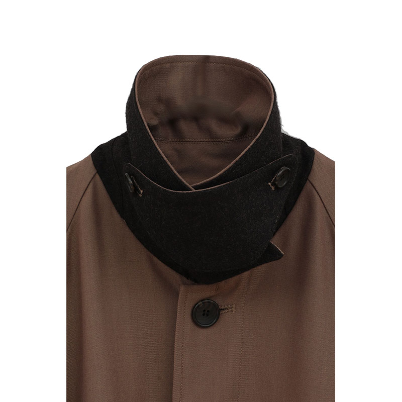 BULKY LINE STAIN COAT -2.COLOR-