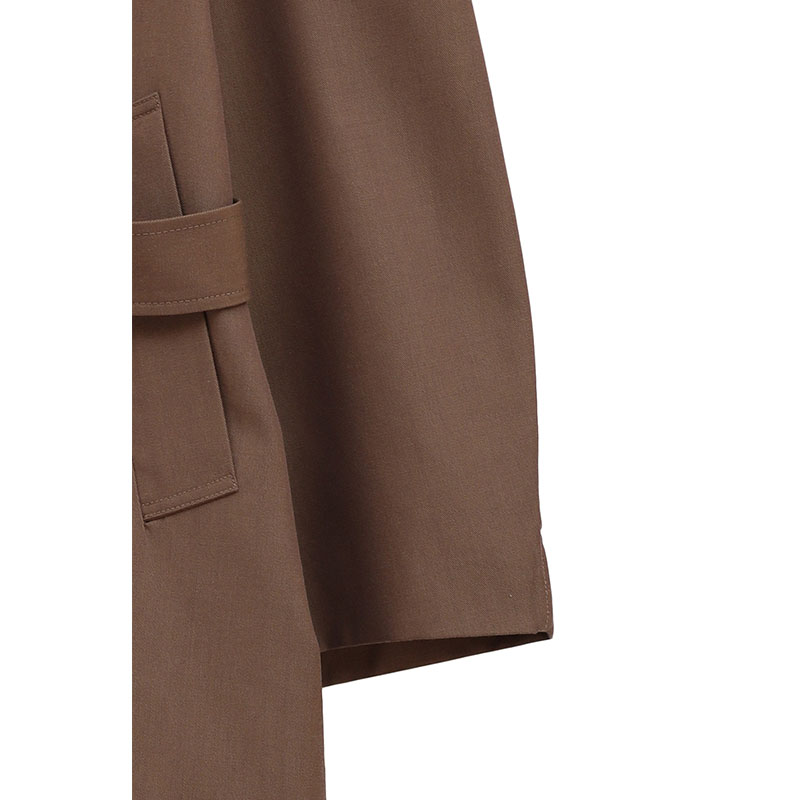 BULKY LINE STAIN COAT -2.COLOR-