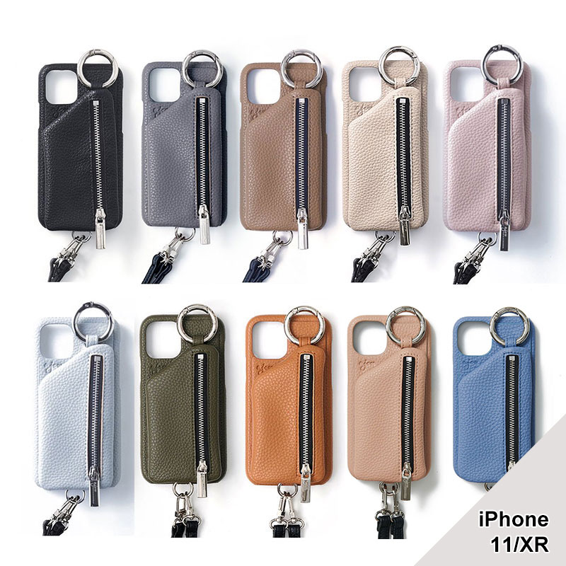 iPhone11/XR 対応】CADENAS ZIPPHONE CASE SHOULDER -11.COLOR- | IN